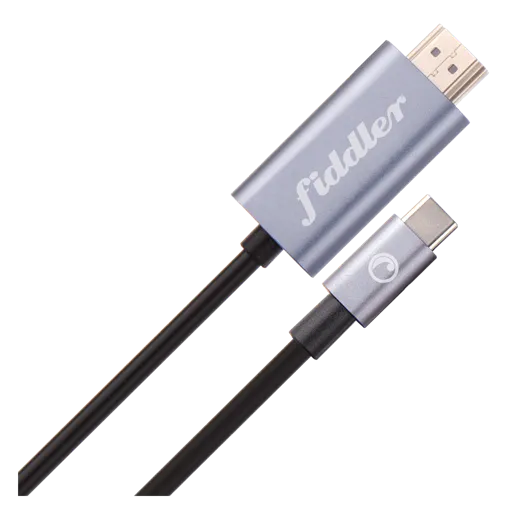 Cable USB Type C a HDMI 4K/30hz FIDDLER, 2 Metros